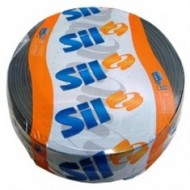 CABO FLEXSIL 750V  10,00mm  PRETO SIL - EMB. 100MT