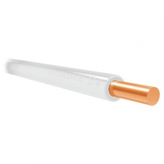 FIO SOLIDO 750 V 10,00 - BRANCO - SIL - P/METRO FIO SOLIDO 750 V 10,00 - BRANCO - SIL - P/METRO