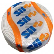 CABO FLEXSIL 750 V 4,00mm   BRANCO SIL - EMB. 100MT