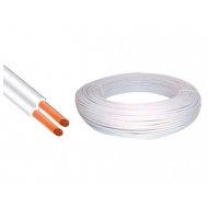 Cordão flexível paralelo Sil 300 V 4,00 mm Branco - P/METRO
