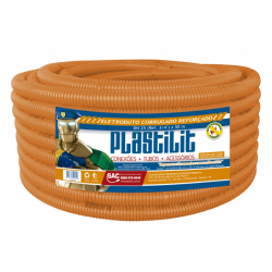 ELETRODUTO CORRUGADO REFORCADO DN 20mm (1/2“) X 10mt ROLO PLASTILIT