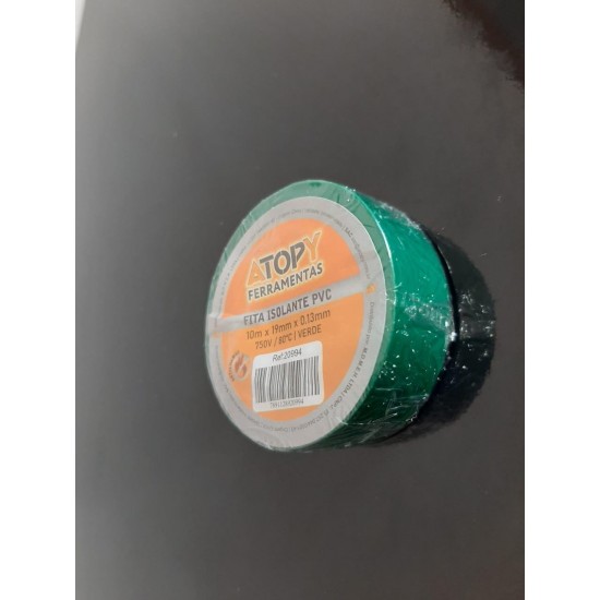 FITA ISOL. ATOPY 10M X 19MM - VERDE - ATP-TPF10 - ATOPY FITA ISOL. ATOPY 10M X 19MM - VERDE - ATP-TPF10 - ATOPY