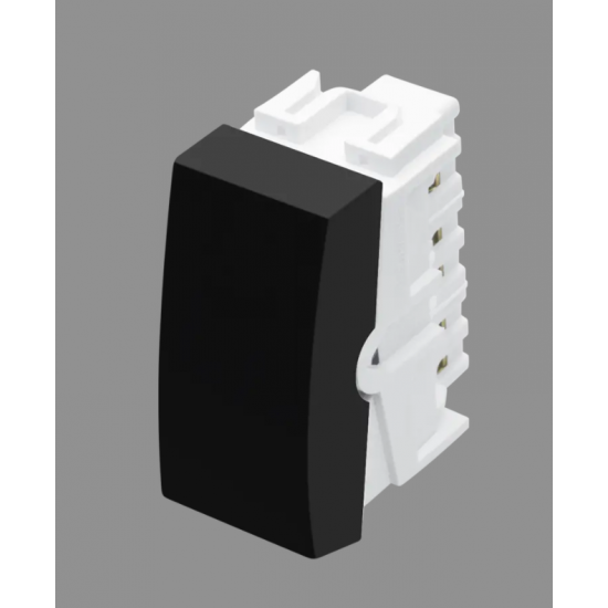 MODULO INTERRUPTOR PARALELO PRETO 16A/250V SHP 4029 FAME