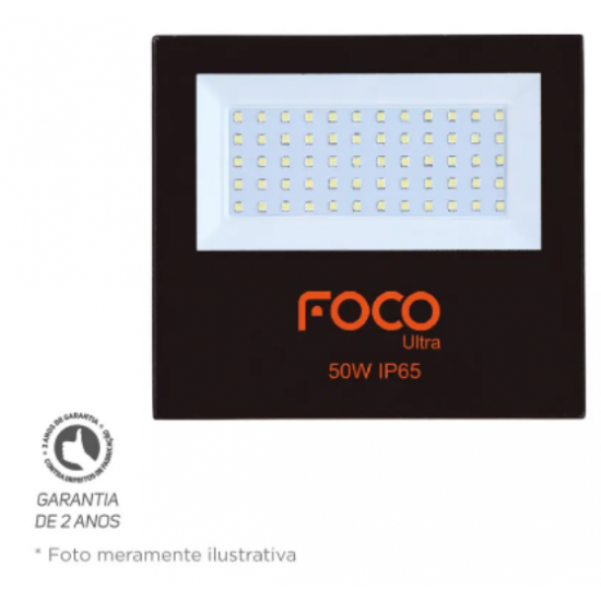 REFLETOR LED ULTRA 50W 6500K FOCO